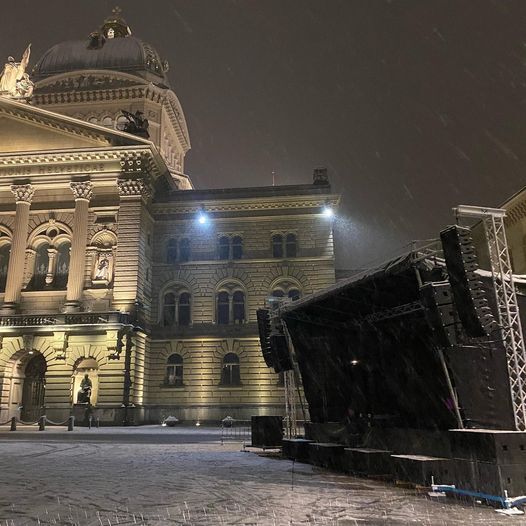 Wintereinbruch in Bern